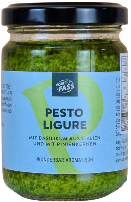 vom FASS 利古裡亞羅勒青醬, 130g, 1個