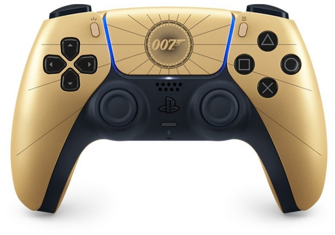 PlayStation PS5手把 DualSense 無線控制器 007 First Light 限量版, 1個, CFI-ZCT2G