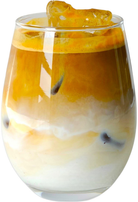 빈플랜트 클라우드 유리컵 L 550ml, 투명, 1개