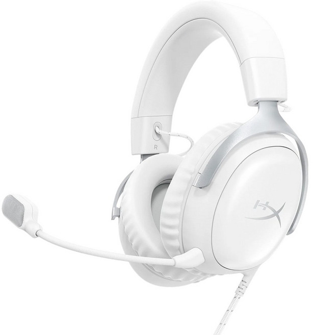 HYPERX Cloud 3 電競耳機麥克風, 白色, BS7C1AA