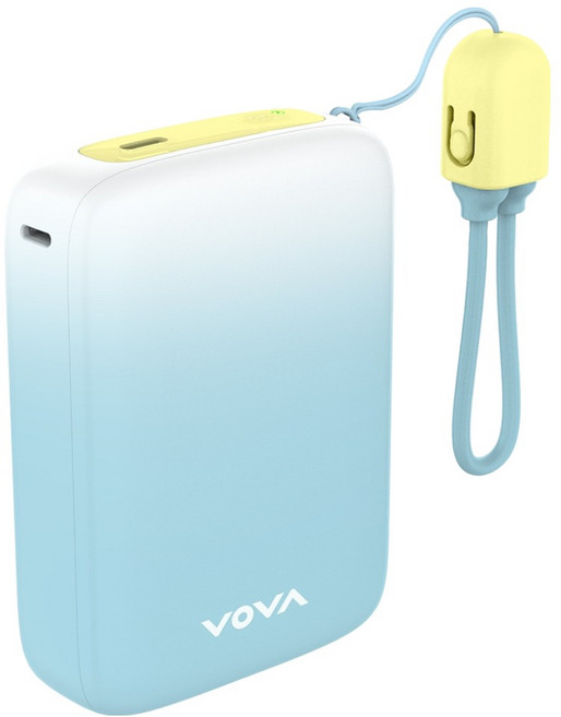 보바 그립 22.5W 고속충전 보조배터리 20000mAh, 블루, VA-123