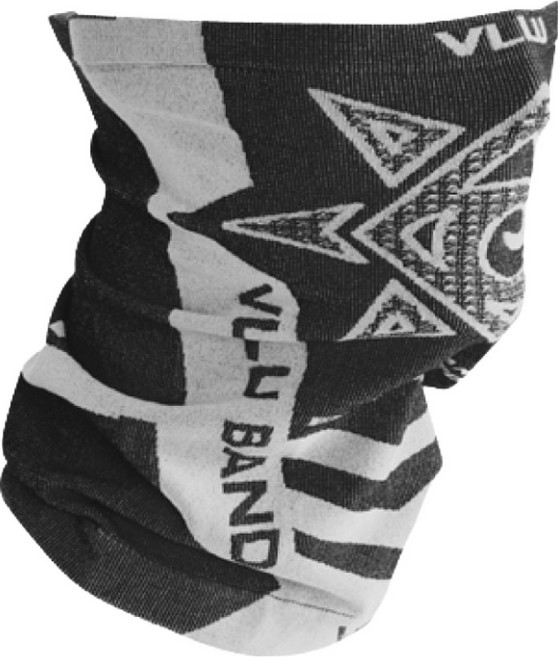 VLLU 밴드 자외선차단 다기능 버프 마스크, 블랙, 1개