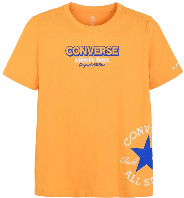 CONVERSE 匡威 兒童Converse側邊圖案T恤