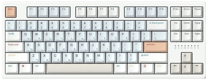HANSUNG SUPERSTORE 低噪音磁軸 POLARIS2 SILENT 有線無數字鍵盤 35g, MULTI PASTEL, TFG Magnetox 2XL, 製造商軸