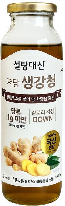 설탕대신 저당 생강청, 550g, 1개입, 1개
