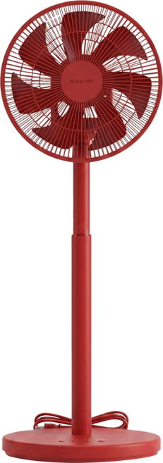 KOIZUMI 小泉成器 森林浴負離子無線電風扇 紅色, KLF-G280