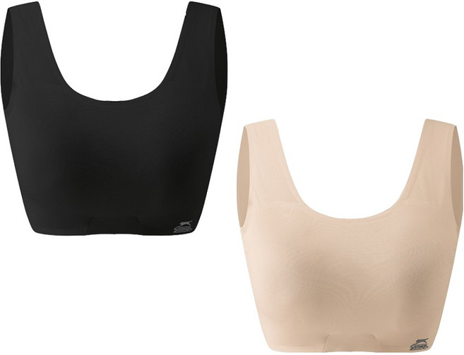 Slazenger 女性無痕無鋼圈內衣 2件組