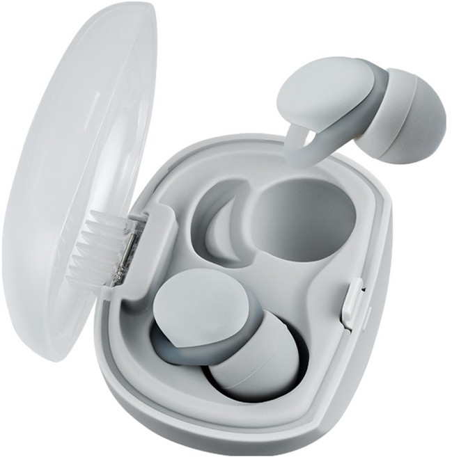 audio-technica 鐵三角 超輕量耳塞 灰色 AT-ERP3, 1個, 2入