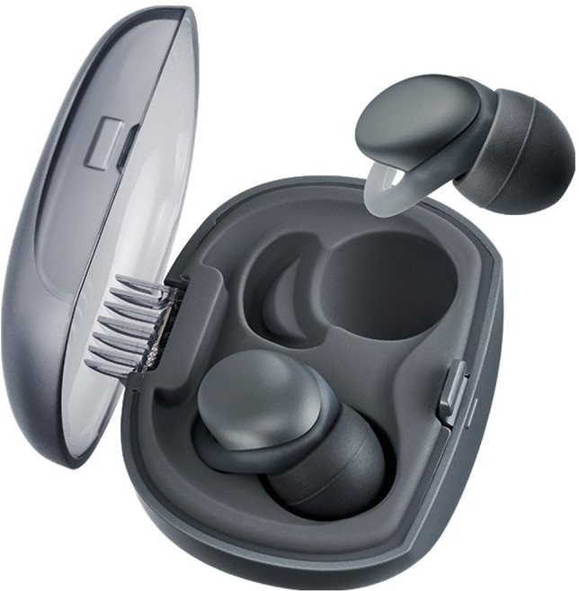 audio-technica 鐵三角 超輕量耳塞 黑色 AT-ERP3, 1個, 2入