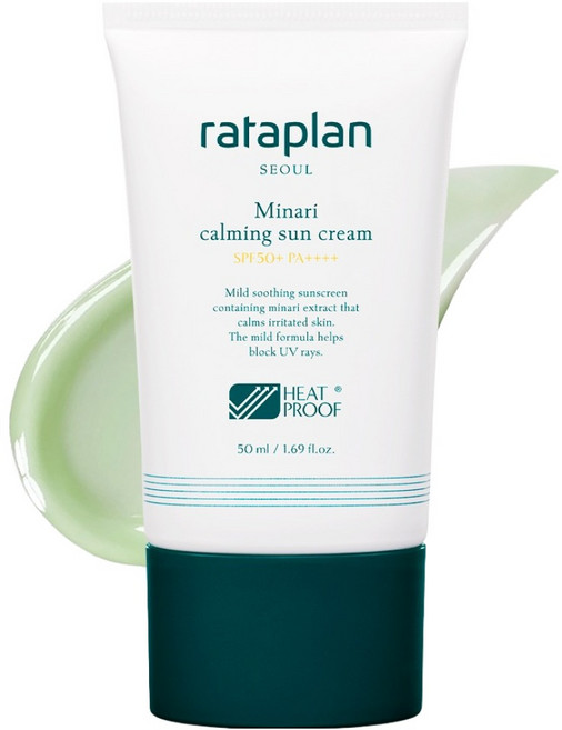 라타플랑 미나리 진정 선크림 SPF50+ PA++++, 50ml, 1개