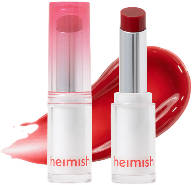 heimish Ever Glow 釉光潤唇膏, 3.1g, 1個, 01 歡愉山茶花