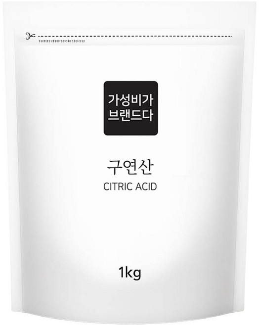 가성비가브랜드다 파우치형 구연산, 1kg, 1개