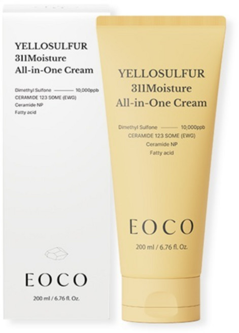 EOCO Yellow Sulfur 311 保濕多效合一乳霜, 1個