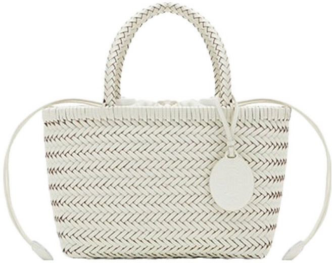 J.ESTINA WEAVE SM托特包 JHNCHD6BS261WH980 愛心鏡 購物袋