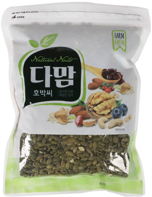 다맘 호박씨, 1kg, 1개
