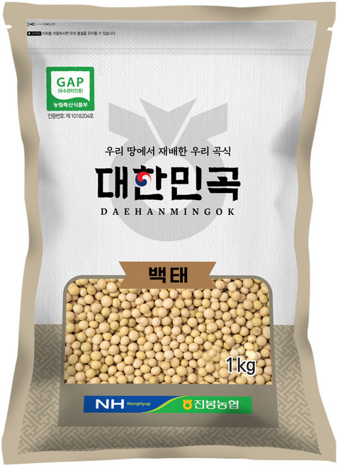 농협 대한민곡 백태, 1kg, 1개