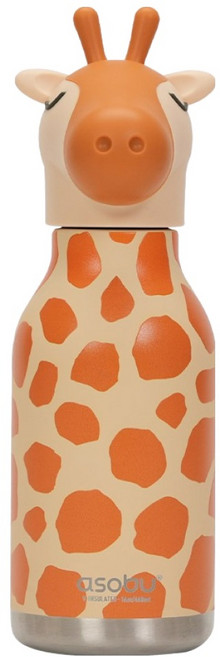 5위 - 아소부 진공스텐 캐릭터 베스티 보온보냉 텀블러, 기린, 460ml, 1개