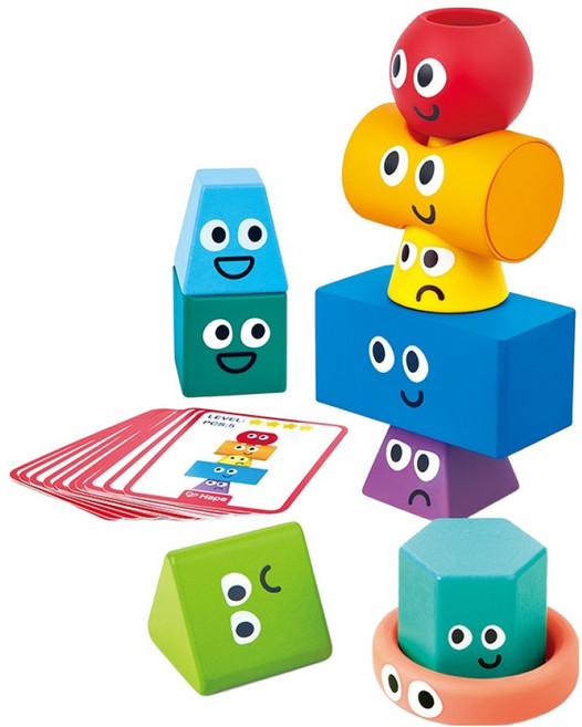 Hape Trio Sensory 形狀積木組 0531 10p