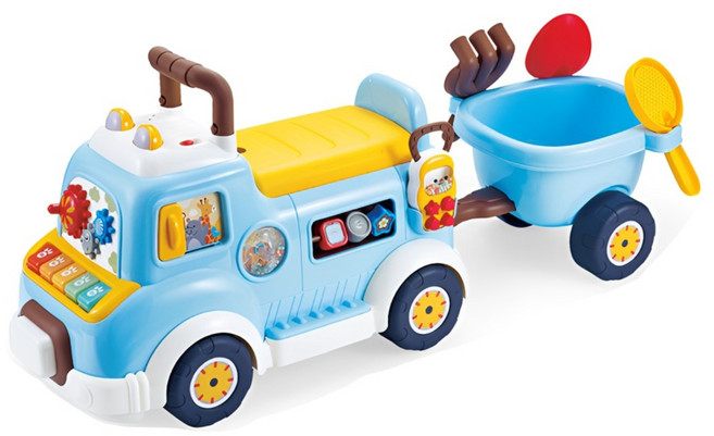 PLAYFUL TOYS 頑玩具 早教滑步車, 混和顏色, 1套