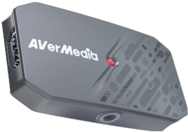 AVerMedia 圓剛科技 外接式影像擷取卡 黑色