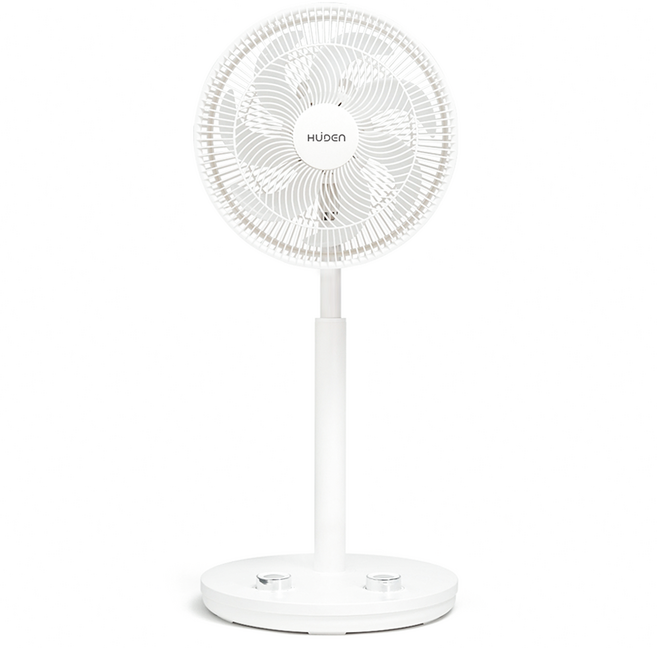 휴이든 7엽날개 써큘레이터 스탠드형 선풍기 35cm, HDF-14WH