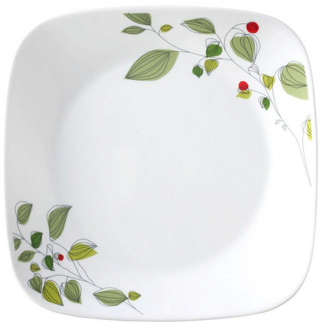 Corelle Brands 康寧餐具 方盤 2211, 綠野微風, 1個