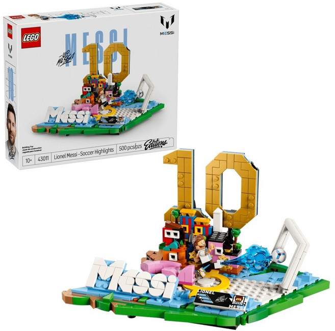LEGO 運動主題 Lionel Messi 足壇焦點 43011, 1個