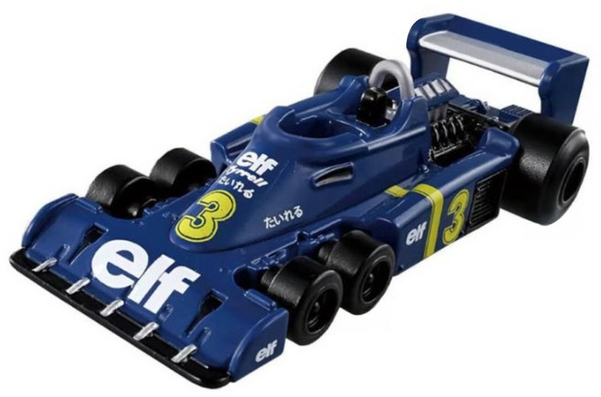 TAKARA TOMY TOMICA Premium 賽車 Tyrrell P34 1976 日本大獎賽 TM98251, 混和顏色, 1個