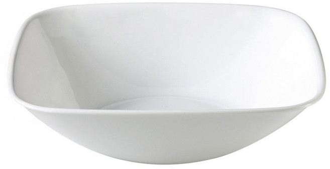 Corelle Brands 康寧餐具 方型湯碗 2348 1.4L, 經典純白, 1個