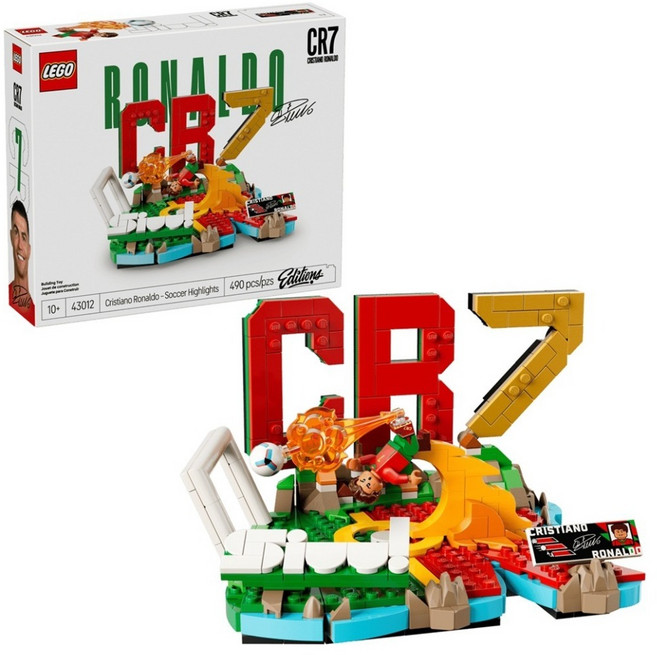 LEGO 運動主題 Cristiano Ronaldo 足壇焦點 43012, 1個