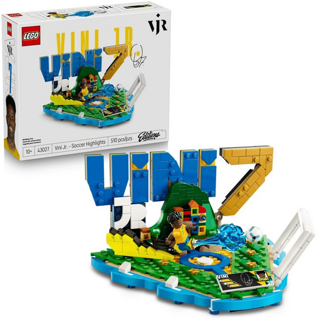 LEGO 運動主題 Vini Jr. 足壇焦點 43027, 1個