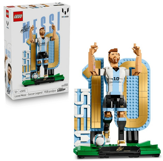 LEGO 運動主題 Lionel Messi 足壇傳奇 43015, 1個