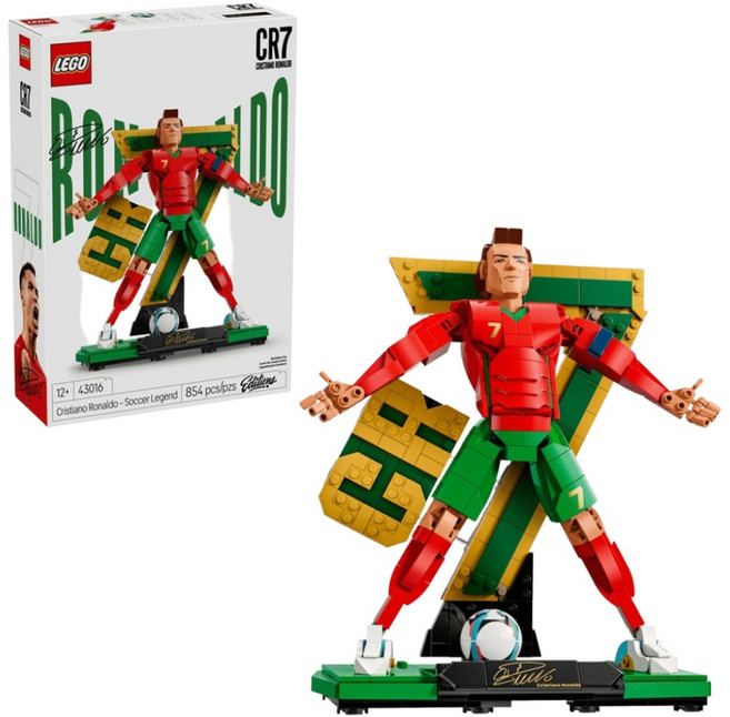 LEGO 運動主題 Cristiano Ronaldo 足壇傳奇 43016, 1個