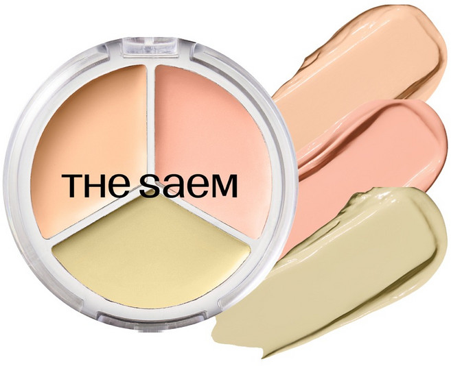 THe SaeM 得鮮 Cover Perfection 完美遮瑕三色遮瑕膏 光澤款 6g