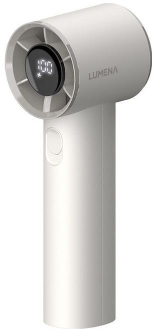 루메나 무선 휴대용선풍기, 크림 화이트, FAN JET MINI