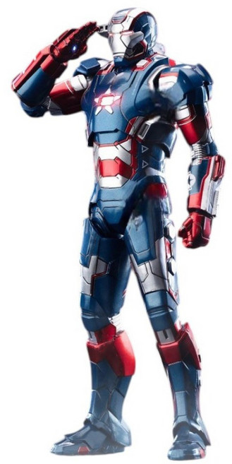 MARVEL 漫威 中動 鋼鐵愛國者 可動人偶 7吋, 1個
