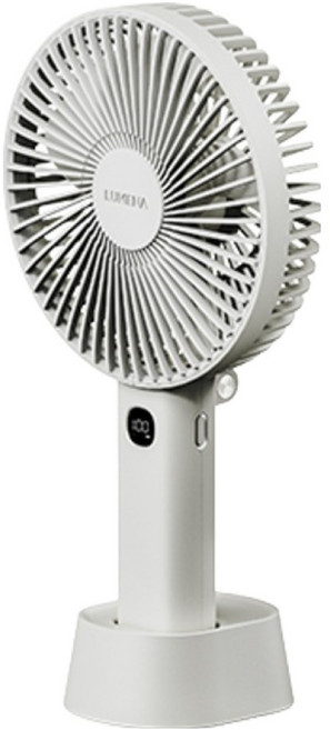 루메나 빅팬 탁상 폴더블 휴대용선풍기, 크림 화이트, FAN PRO MAX V