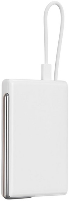 VOORCA 超薄10000mAh 磁吸行動電源 Type-C, 白色, PDB-565