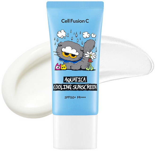 셀퓨전씨 조앤프렌즈 에디션 아쿠아티카 쿨링 썬스크린 SPF50+ PA++++, 1개, 35ml