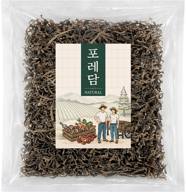 포레담 건목이버섯 슬라이스, 1개, 150g