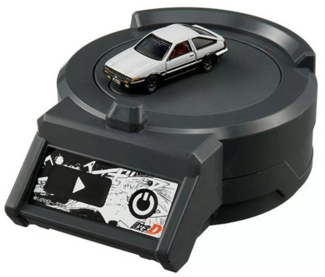 TAKARA TOMY TOMICA Premium 頭文字D極速飄移展示座 TM08972 附AE86, 黑色, 1個