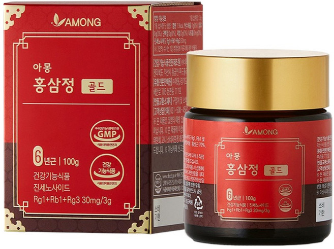 아몽 홍삼정 골드, 100g, 1개