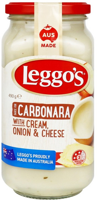 레고스 까르보나라 파스타 소스, 490g, 1개