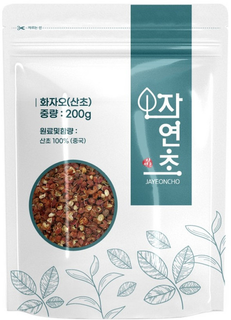 산초 화자오 홍색 산초나무열매, 200g, 1개