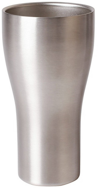 HIKARI 日光生活 不鏽鋼啤酒杯 320ml H1131, 1個