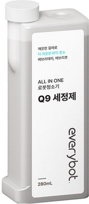 everybot. All-in-one掃地機器人Q9專用清潔劑, 1個, 單一商品
