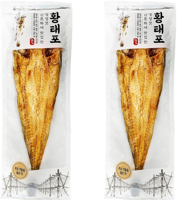31건어물 황태포 특대, 2개, 80g