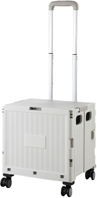 ONE HOUSE 太谷4輪輕量折疊收納車 OH-Q307-2, 灰色, 1個