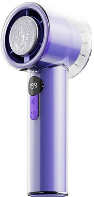 폭스룸 199단 초강력 냉각판 휴대용선풍기, Y27, 퍼플