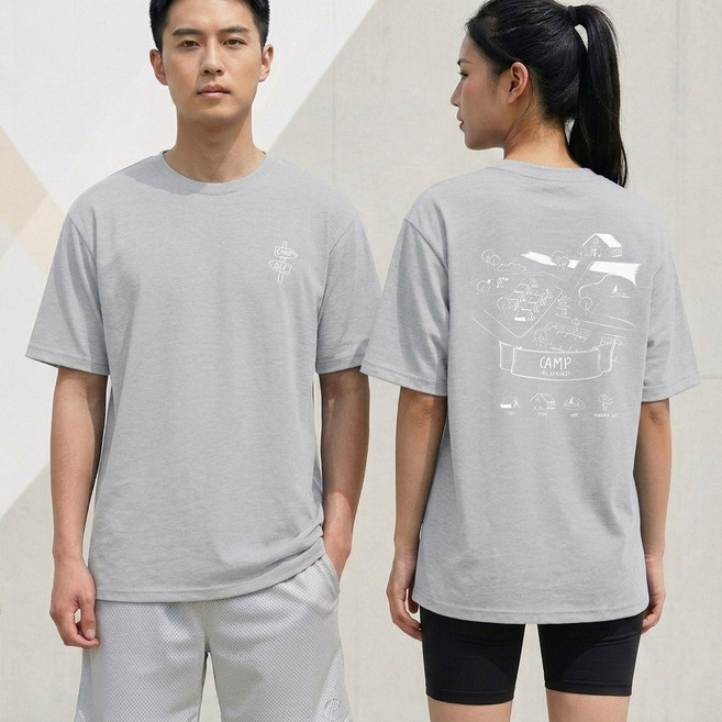 BFL OUTDOOR 男女通用圓領短袖T恤 NM-6118